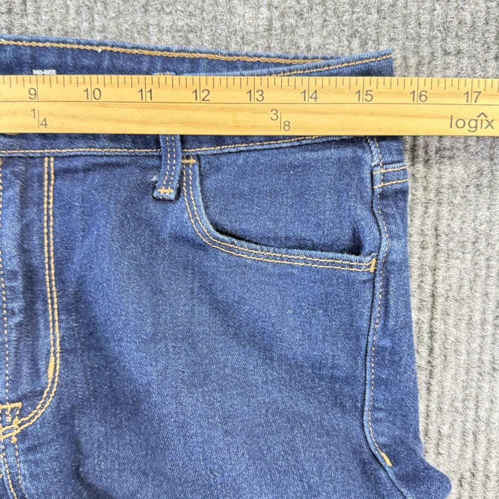 Old Navy Wow Bootcut Jeans Womens 10 Long Blue Medium Mid Rise Stretch Denim - Picture 8 of 12